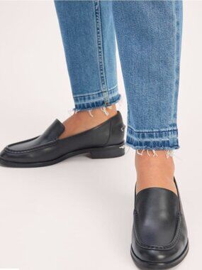 Everlane Modern Loafer Black Leather Women's Sizes NEW Classic Preppy